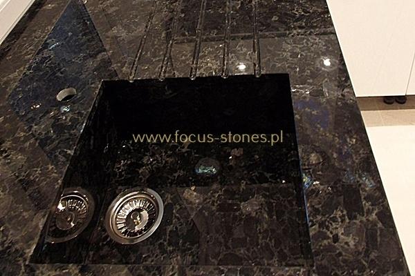 Vouga Blue Granit Blat Kuchenny Focus Stones3